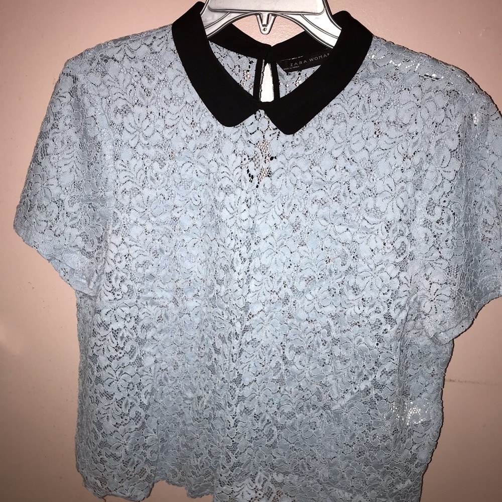 Lace crop